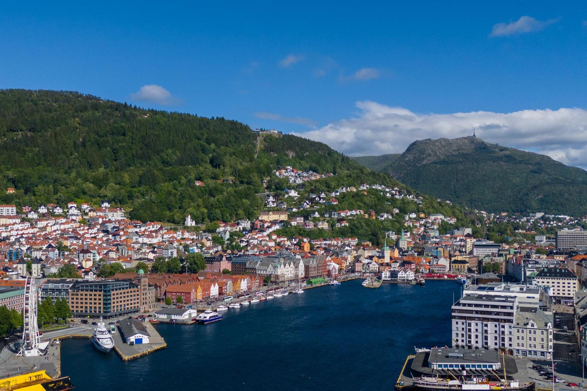 Bryggen // Floyen Living Appartement Bergen Buitenkant foto