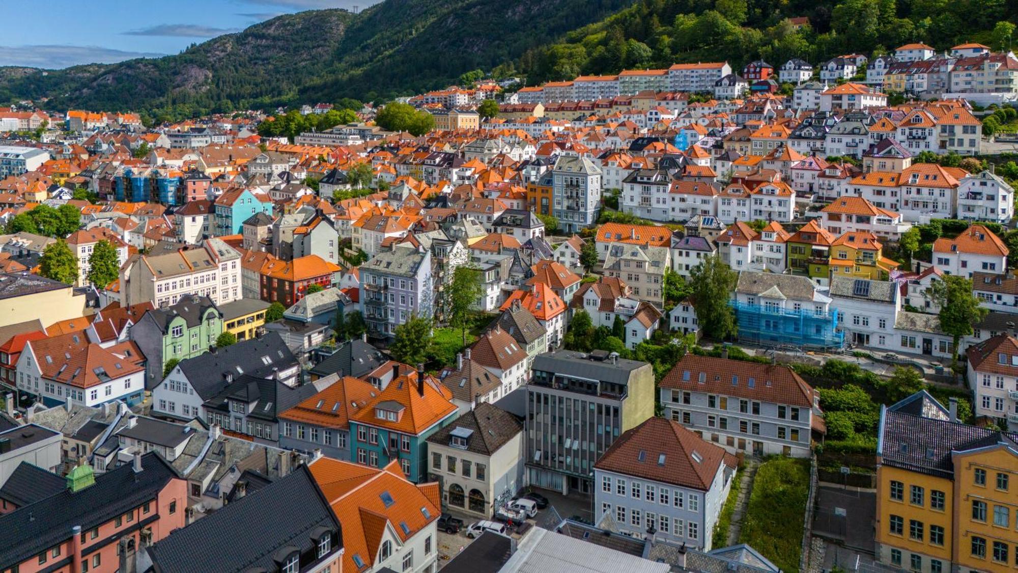 Bryggen // Floyen Living Appartement Bergen Buitenkant foto